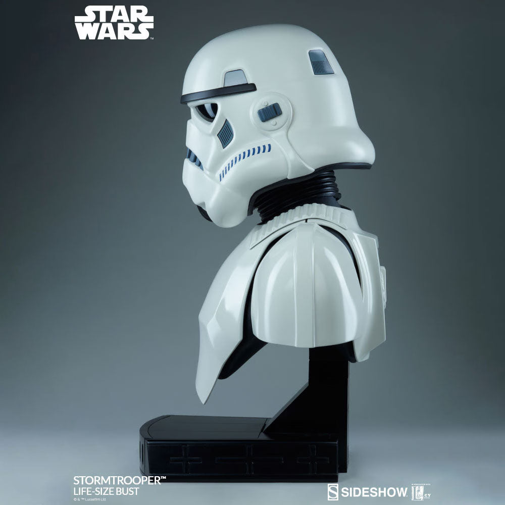 Star Wars Stormtrooper Life Size 1:1 Bust Statue Prop Replica - LM Treasures 