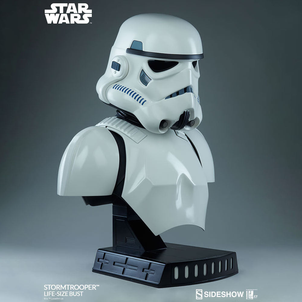 Star Wars Stormtrooper Life Size 1:1 Bust Statue Prop Replica - LM Treasures 