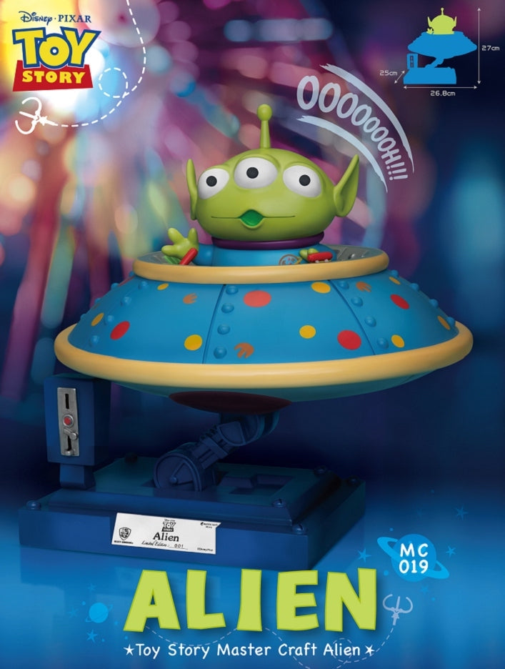 Toy Story Three-Eyed Alien Master Craft Table Top Statue - LM Treasures 