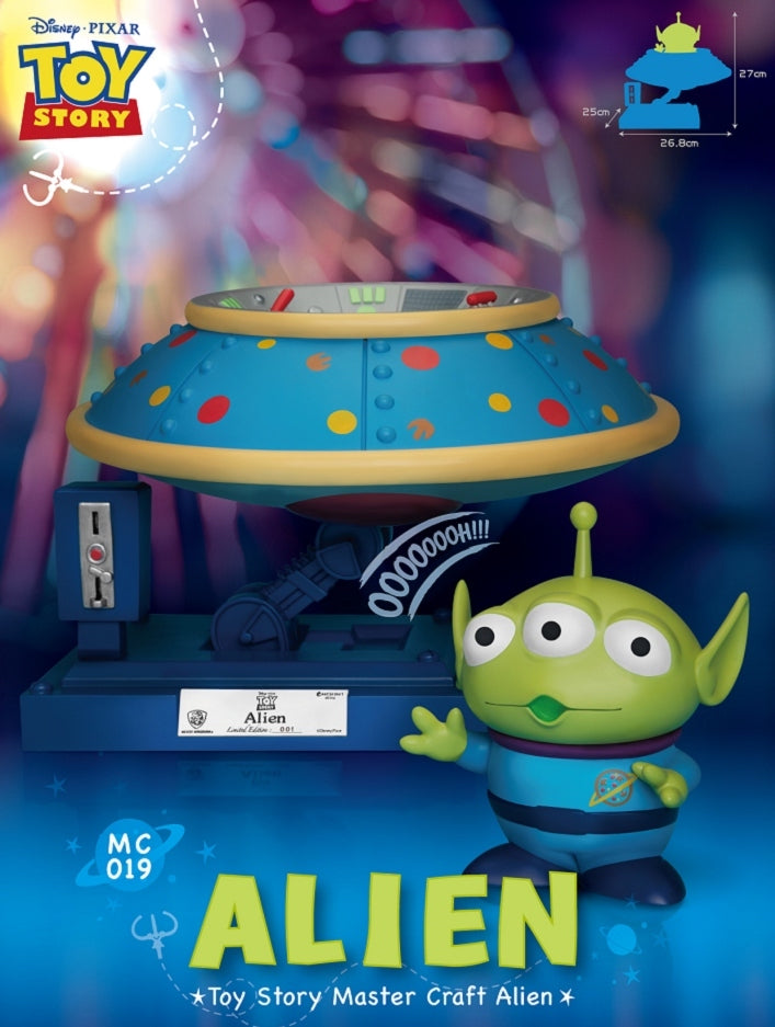 Toy Story Three-Eyed Alien Master Craft Table Top Statue - LM Treasures 