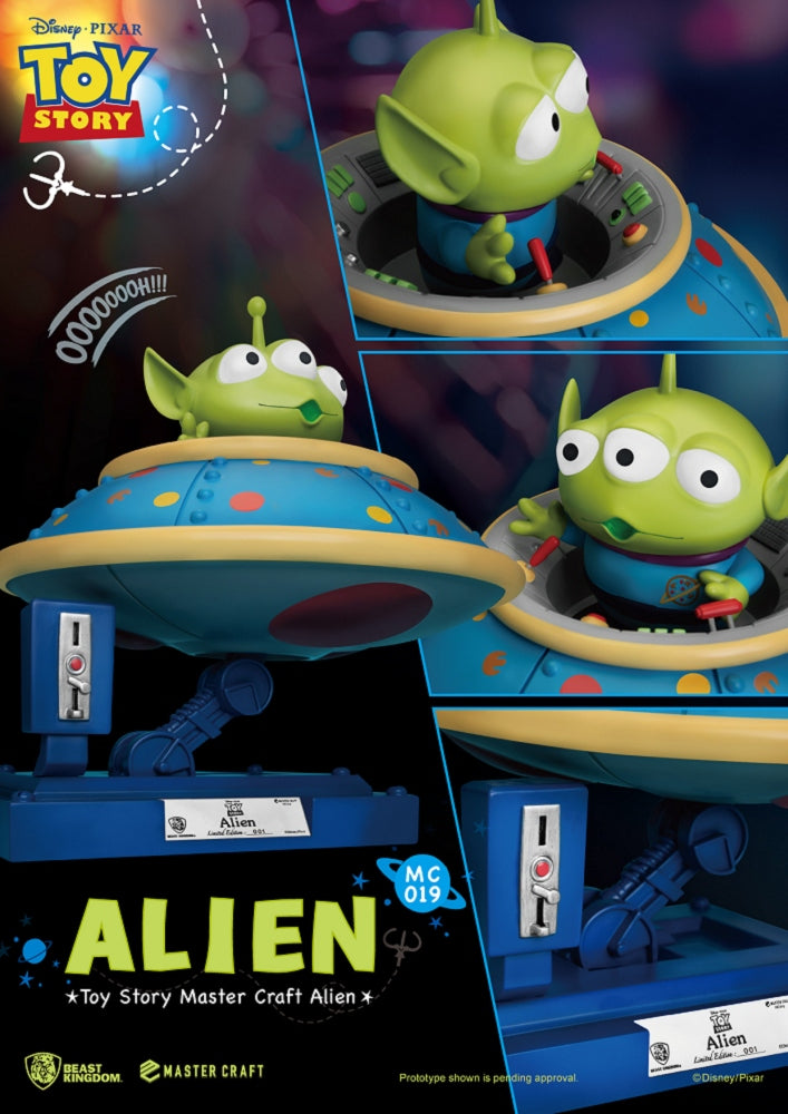 Toy Story Three-Eyed Alien Master Craft Table Top Statue - LM Treasures 