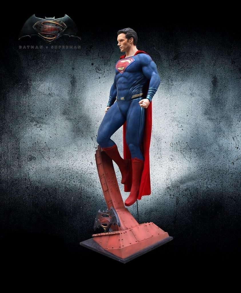 Superman Vs Batman - Dawn of Justice - Superman Life Size Statue Only - LM Treasures 