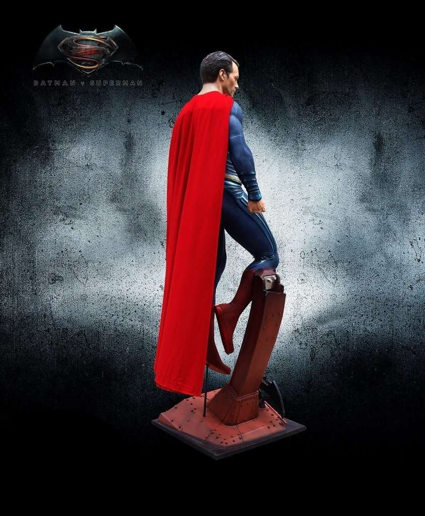 Superman Vs Batman - Dawn of Justice - Superman Life Size Statue Only - LM Treasures 