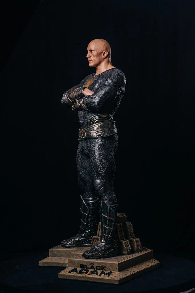 Black Adam Dwayne Johnson DC Comics Life Size Statue - LM Treasures 