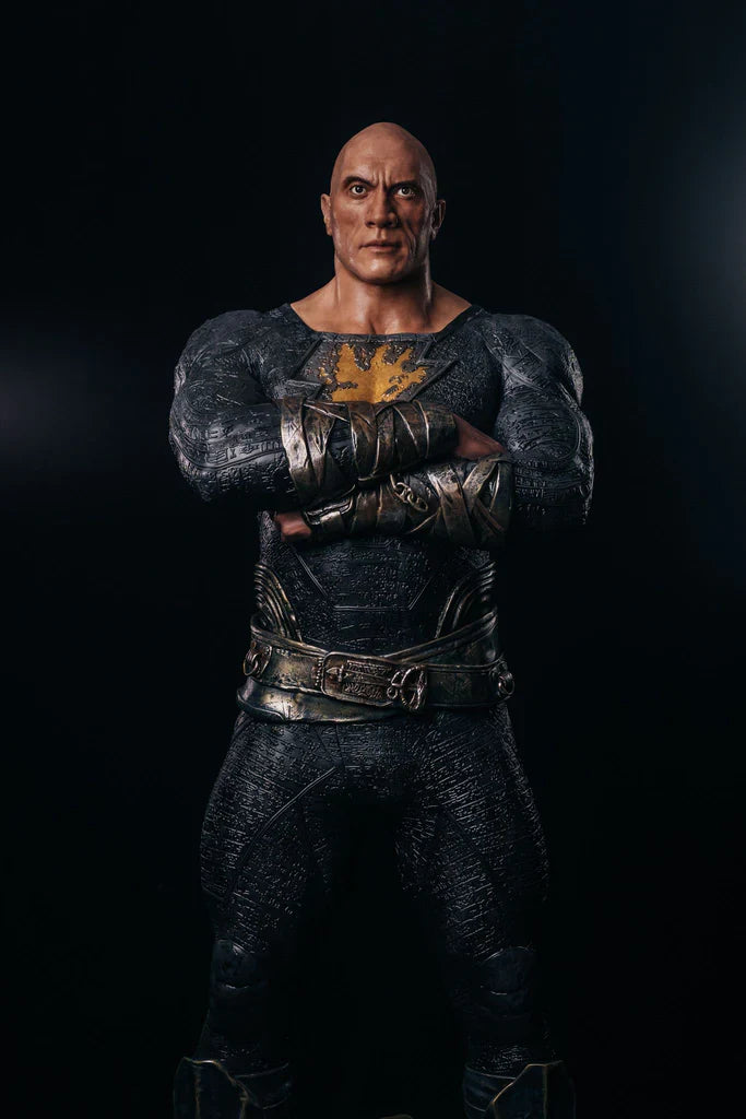 Black Adam Dwayne Johnson DC Comics Life Size Statue - LM Treasures 