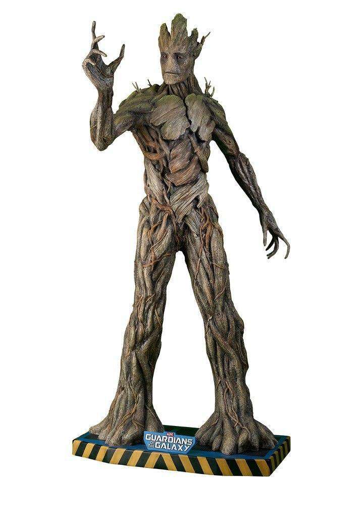 Guardians Of The Galaxy: Adult Groot Life Size Statue - LM Treasures 