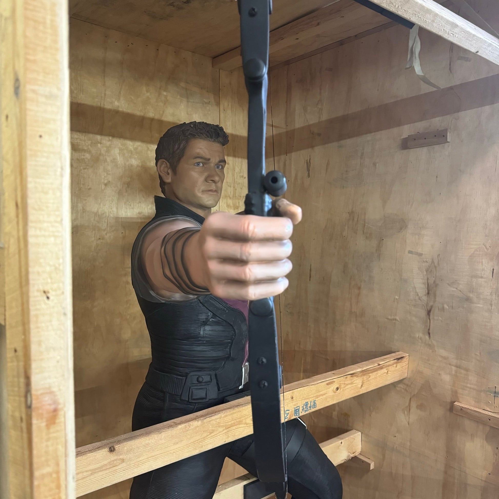 The Avengers Hawkeye (Jeremey Lee Renner) Life Size Statue - LM Treasures 