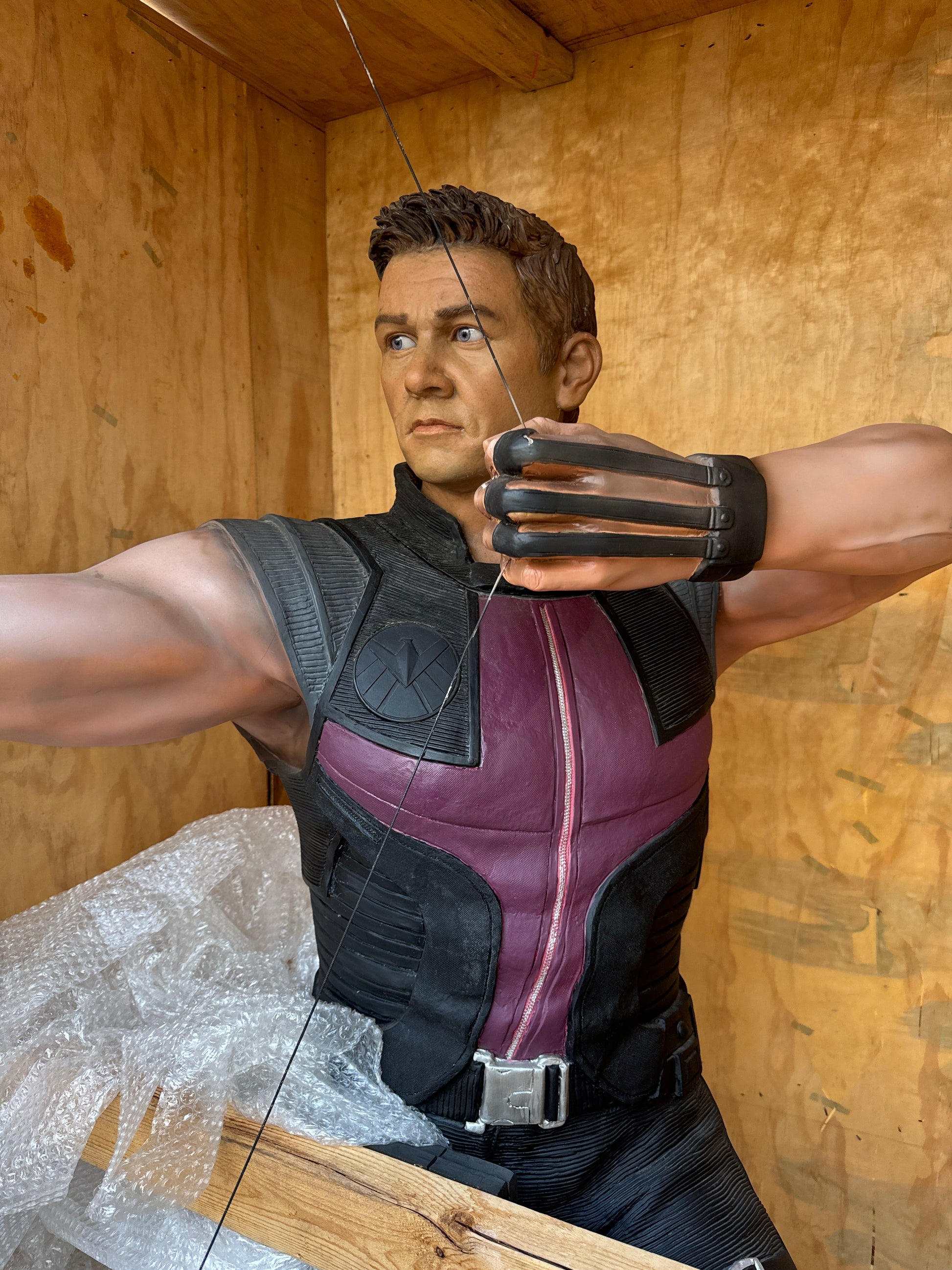 The Avengers Hawkeye (Jeremey Lee Renner) Life Size Statue - LM Treasures 