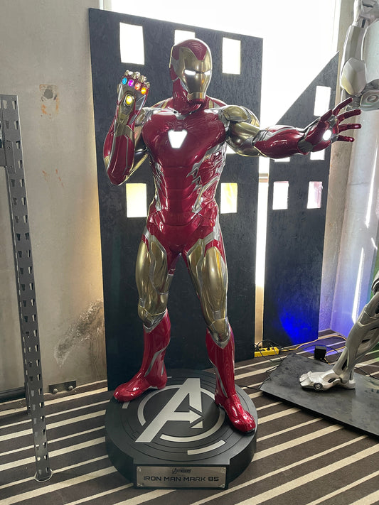 Iron Man Avengers: Endgame Iron Man Mark 85 Life Size Statue - LM Treasures 