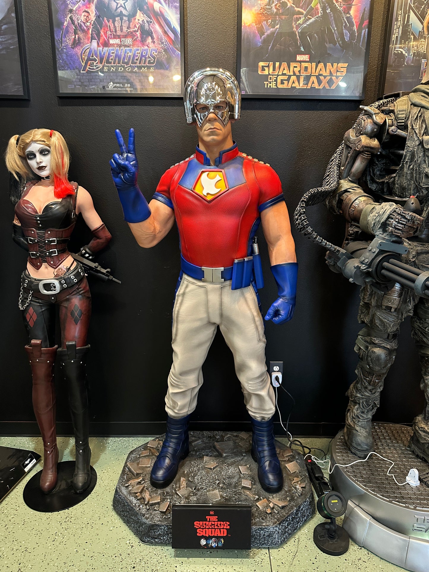 The Suicide Squad Peacemaker (John Cena) Life Size Statue - LM Treasures 