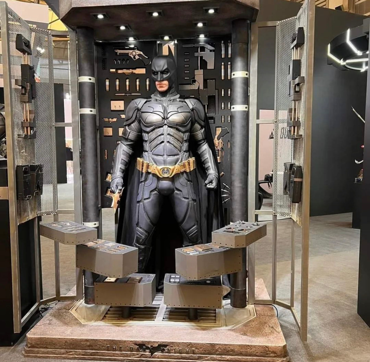 The Dark Knight Batman (Christian Bale)  Life Size Statue - LM Treasures 