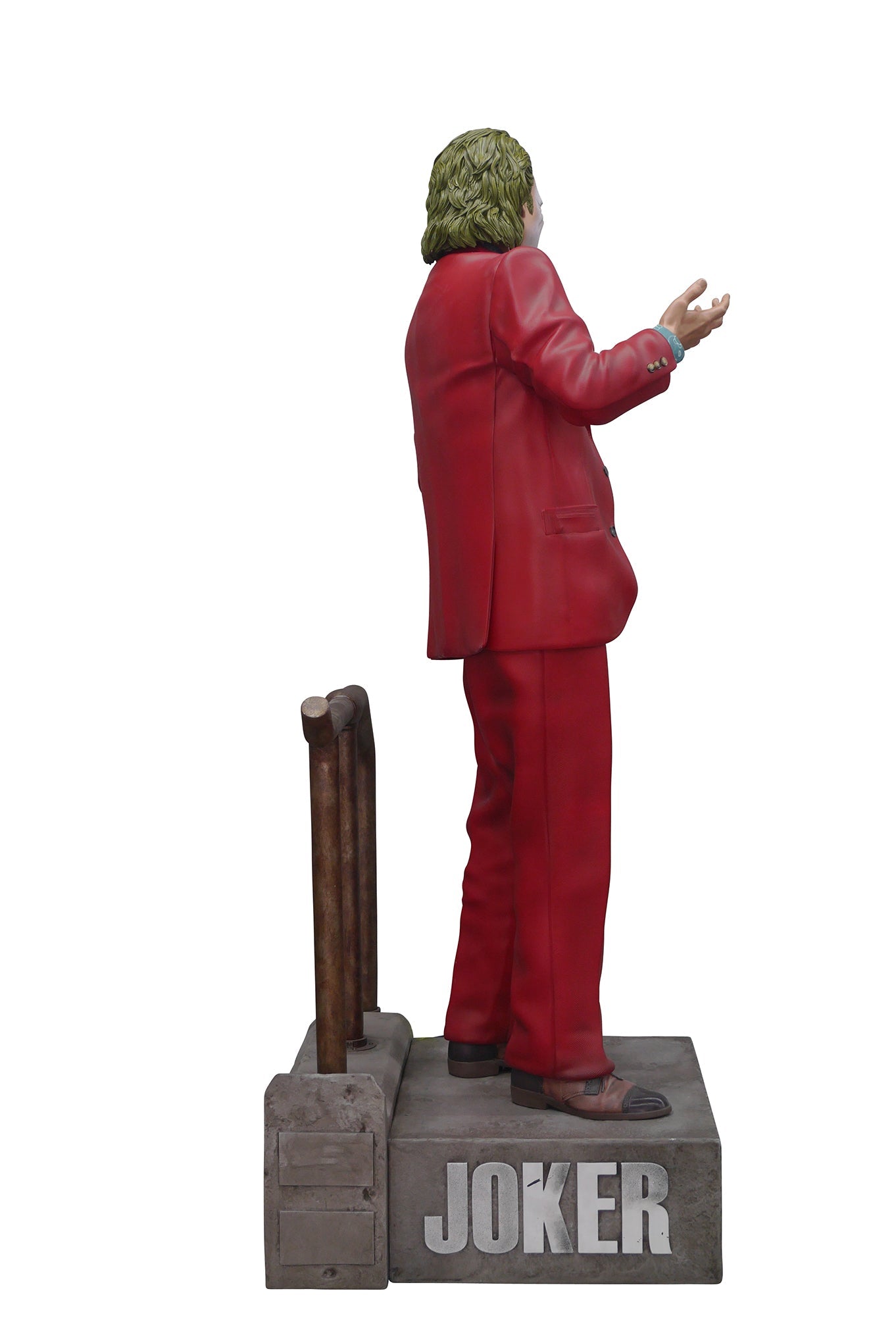 Joker 2019 (Joaquin Phoenix) On Stair Base Life Size Statue - LM Treasures 