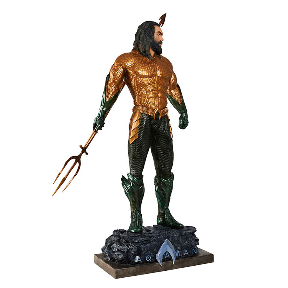 Aquaman Life Size Statue 2018 Movie Prop (New Armor) Jason Momoa - LM Treasures 