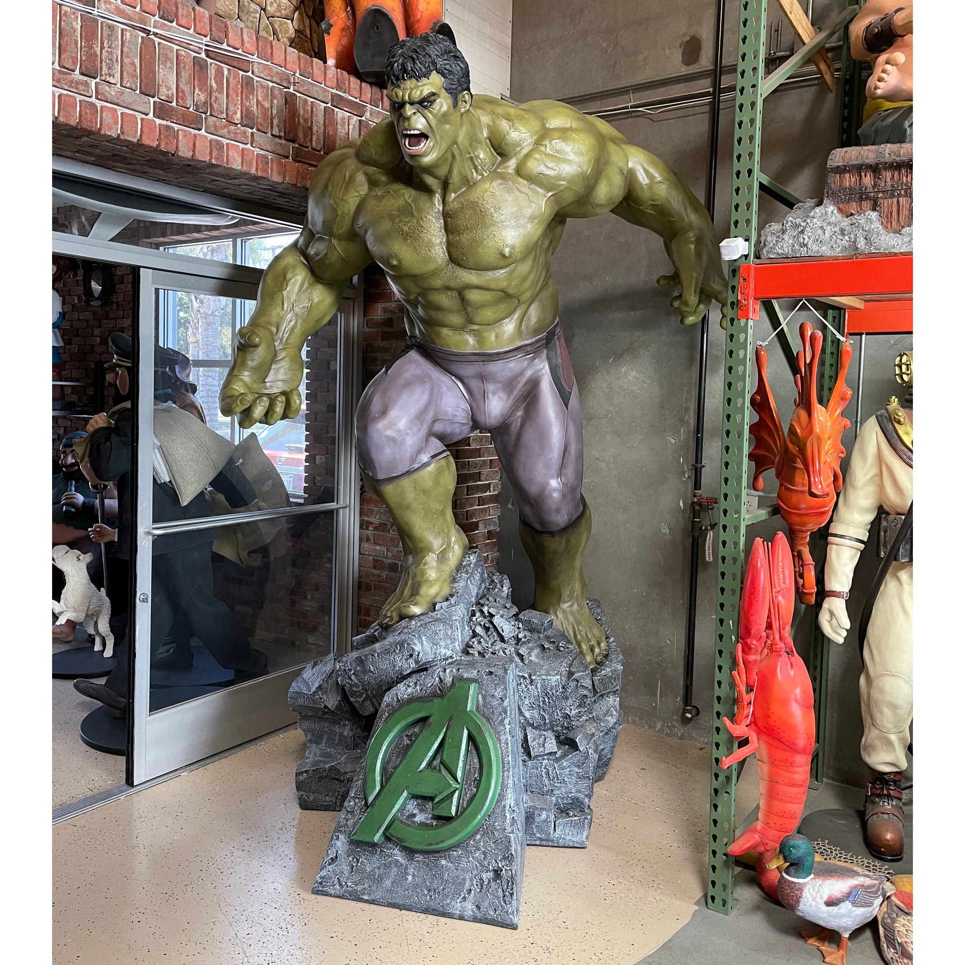 Hulk Life Size Statue From Avengers: Age of Ultron - LM Treasures 