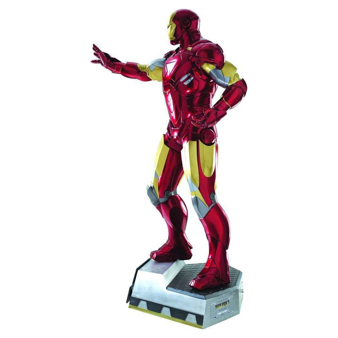 Iron Man 2 (Clean Version) Life Size Statue - LM Treasures 