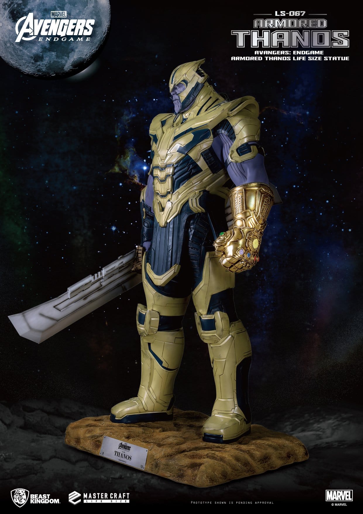 Avengers: Endgame Armored Thanos Life Size Statue – 私のストア