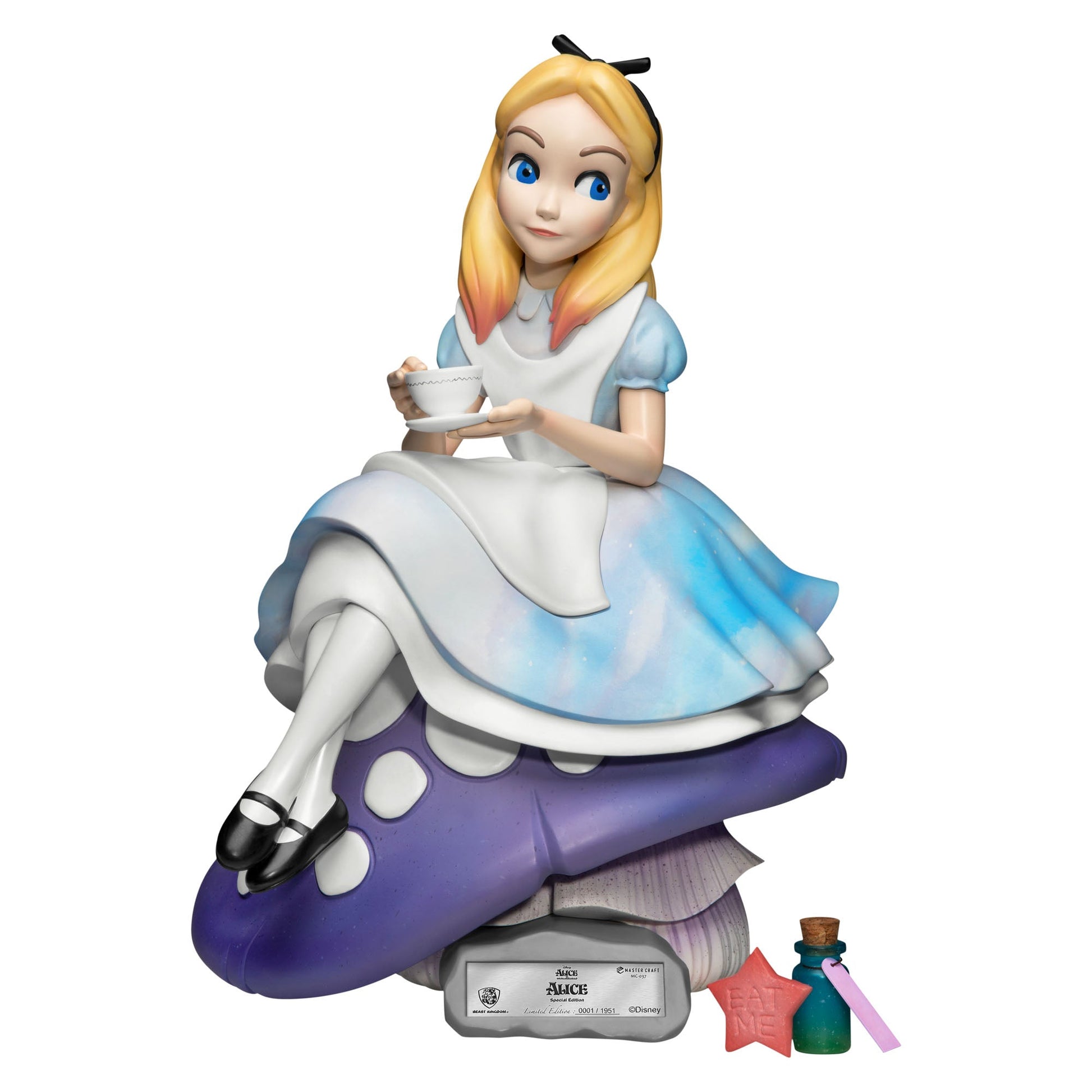 Alice In Wonderland Special Edition Master Craft Statue Table Top - LM Treasures 