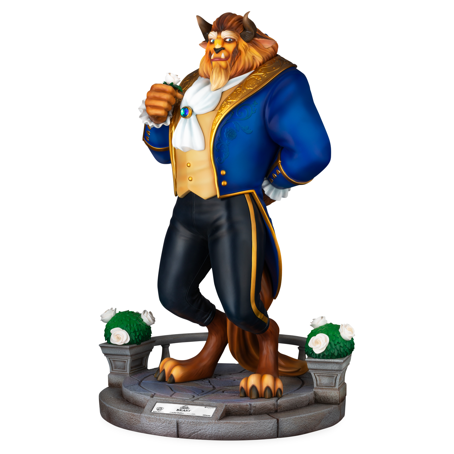 Beauty and the Beast Master Craft Beast Table Top Statue - LM Treasures 