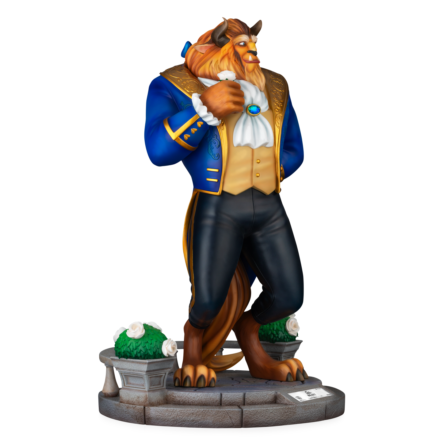 Beauty and the Beast Master Craft Beast Table Top Statue - LM Treasures 