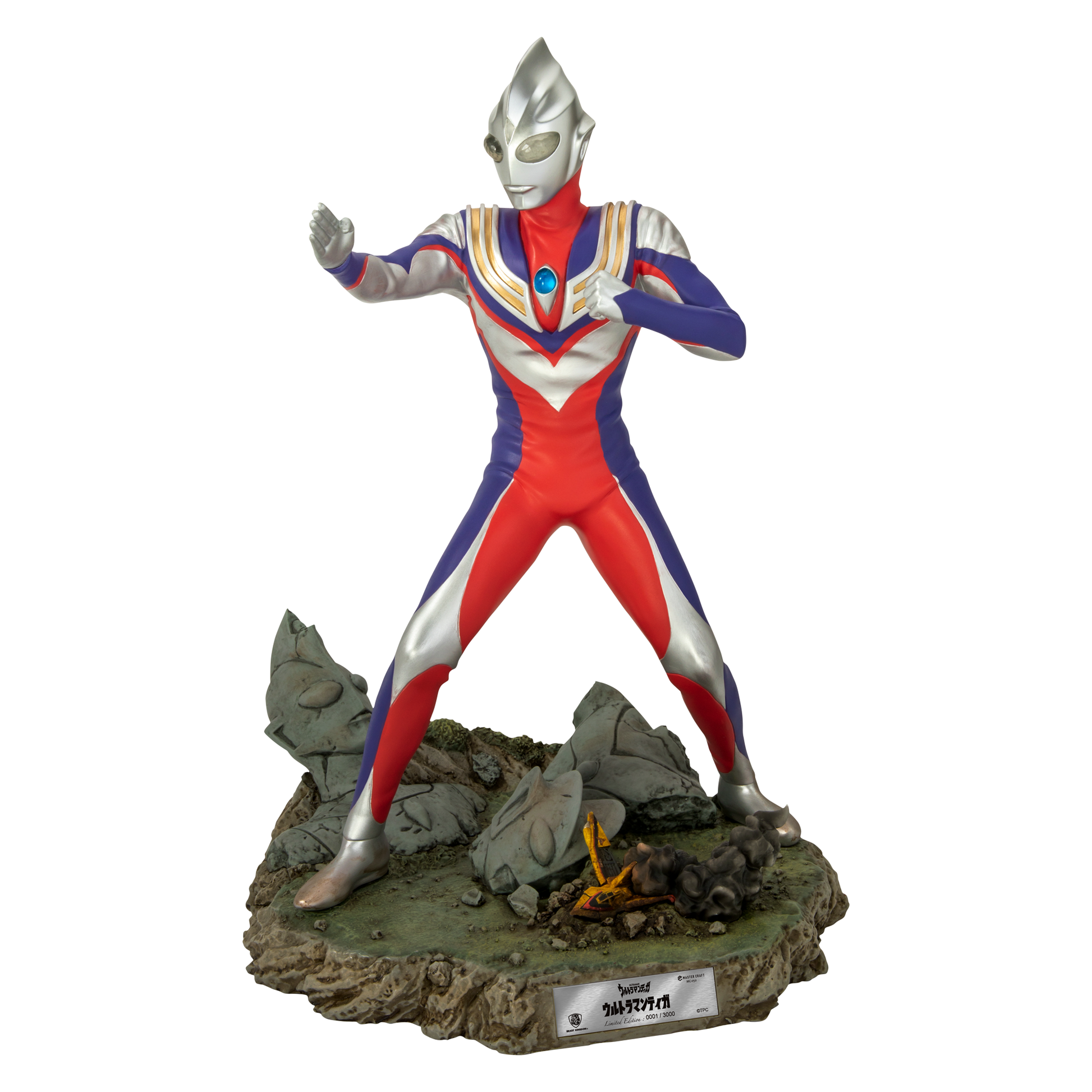 Ultraman Tiga Master Craft Table Top Statue - LM Treasures 