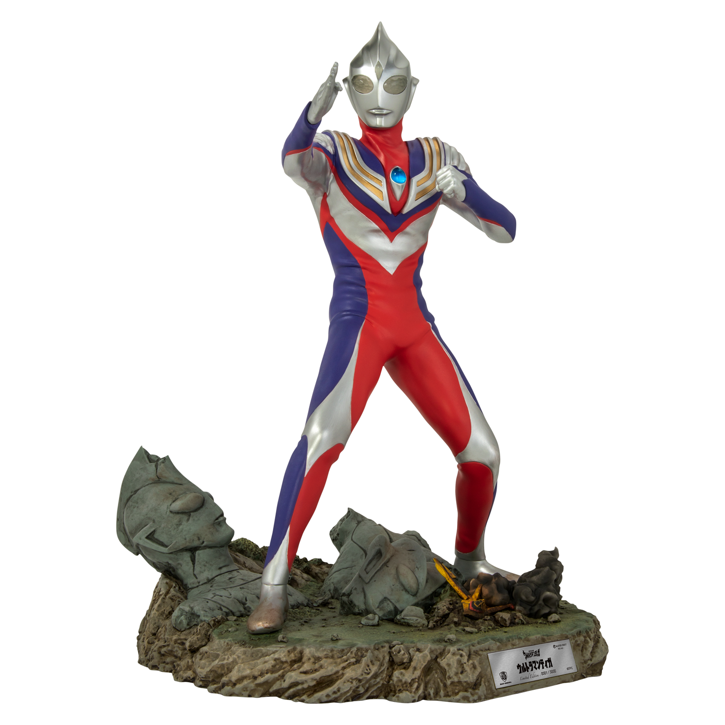 Ultraman Tiga Master Craft Table Top Statue - LM Treasures 