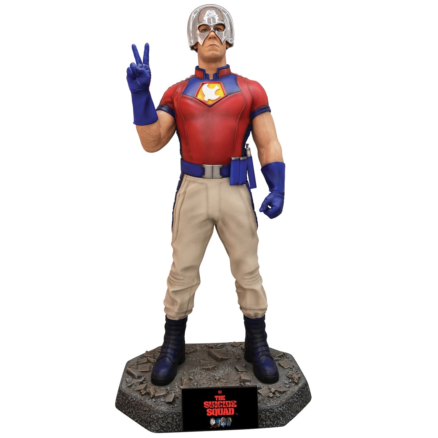 The Suicide Squad Peacemaker (John Cena) Life Size Statue - LM Treasures 