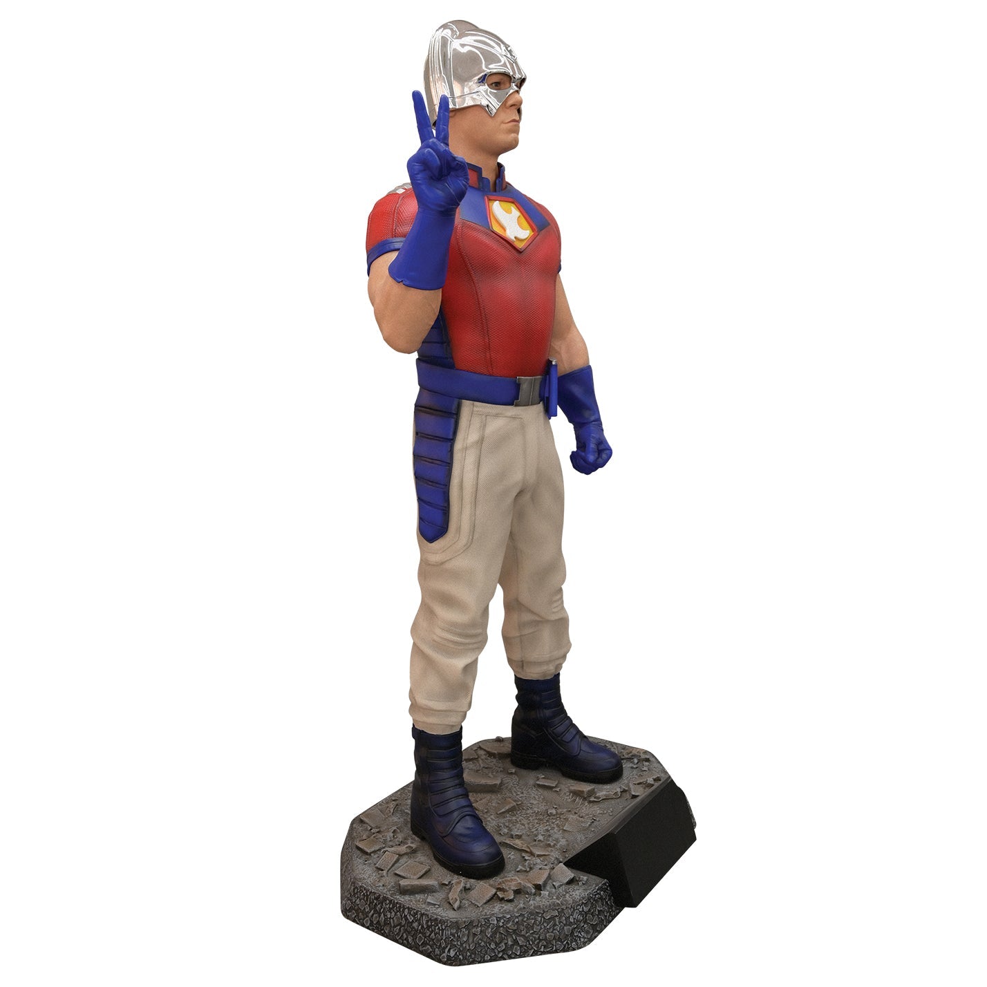 The Suicide Squad Peacemaker (John Cena) Life Size Statue - LM Treasures 