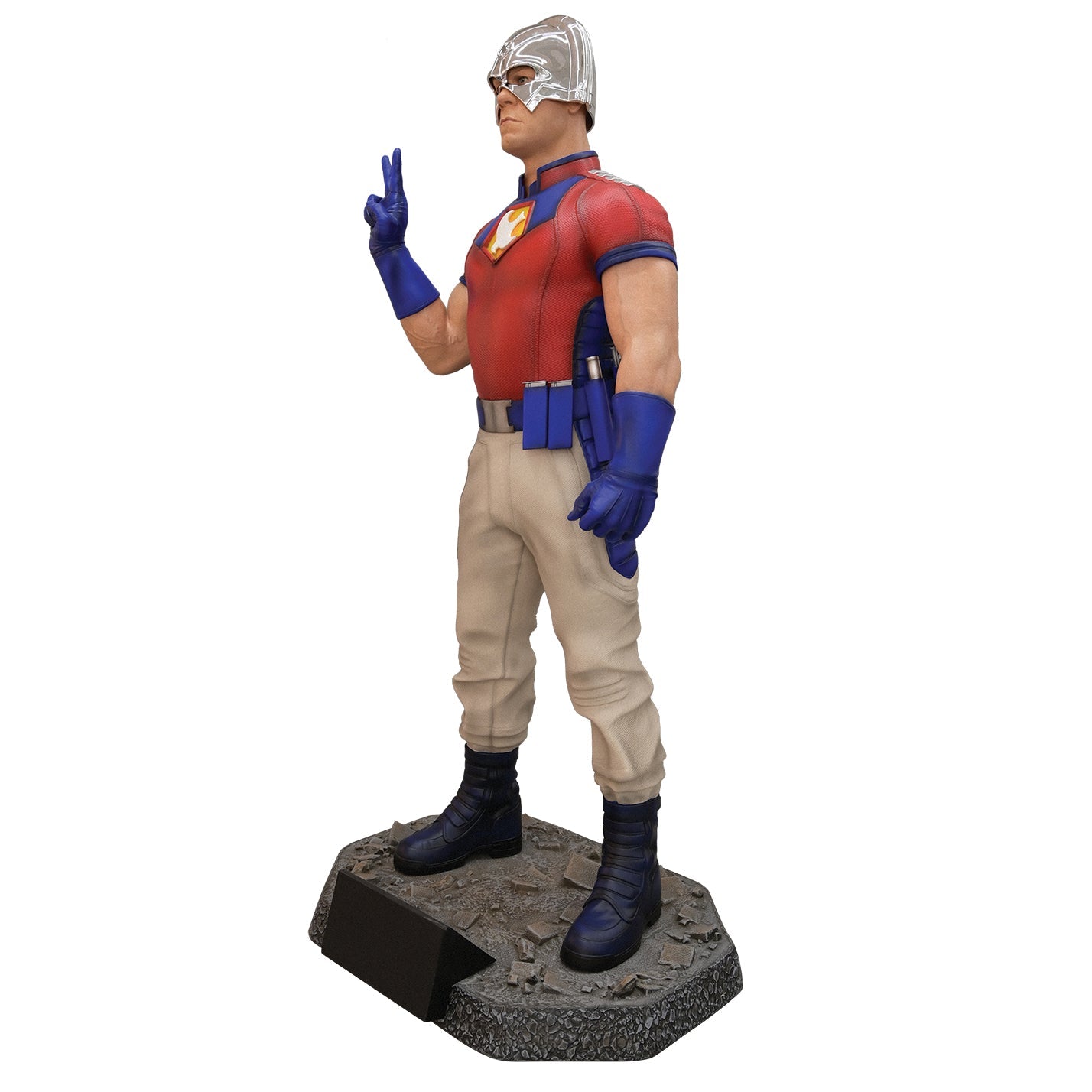 The Suicide Squad Peacemaker (John Cena) Life Size Statue - LM Treasures 