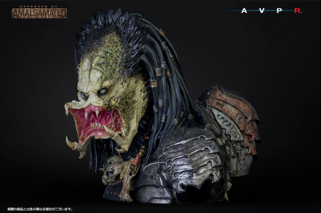 Wolf Predator Life Size Bust Statue Prop Replica - LM Treasures 