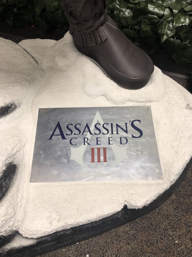 Assassin's Creed III Video Game Conor Life Size Statue Rare - LM Treasures 