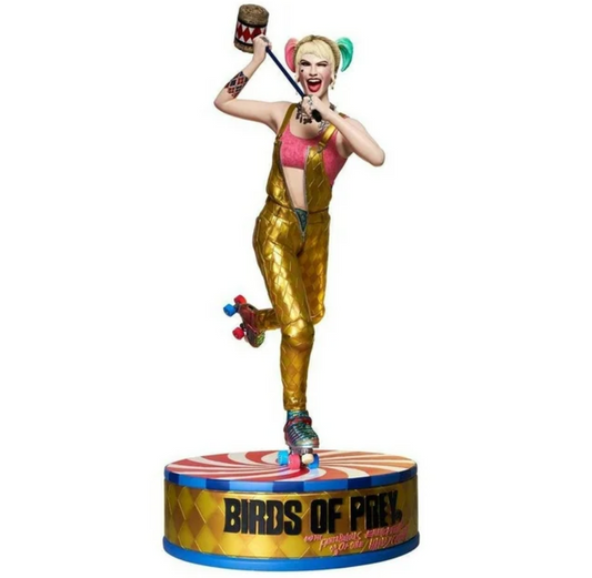 Birds of Prey Harley Quinn Life Size Statue - LM Treasures 