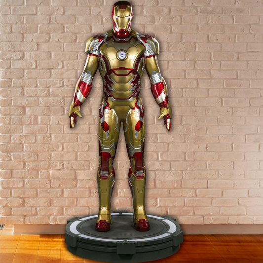 Iron Man Mark 42 Sideshow Life Size Statue - LM Treasures 