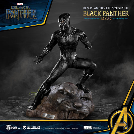 Black Panther Marvel (Chadwick Boseman) Life Size Statue 1:1 - LM Treasures 