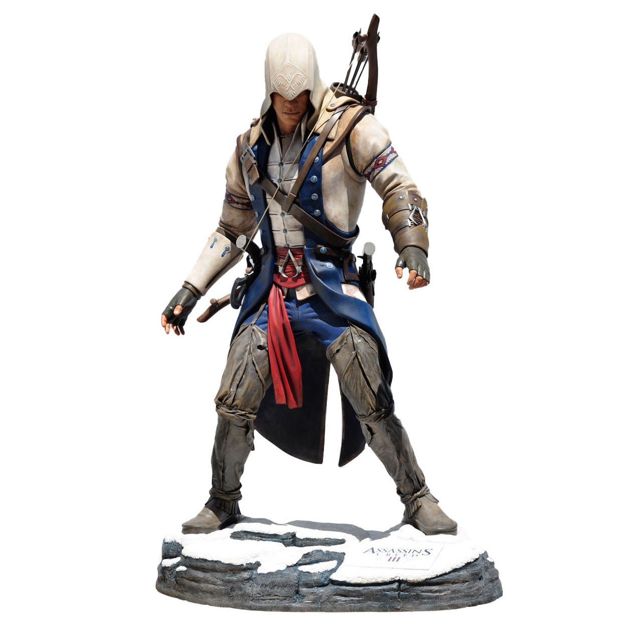 Assassin's Creed III Video Game Conor Life Size Statue Rare - LM Treasures 