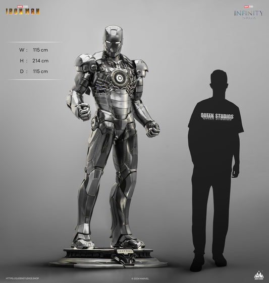 Iron Man Mark 2 Life Size Statue Queen Studios - LM Treasures 