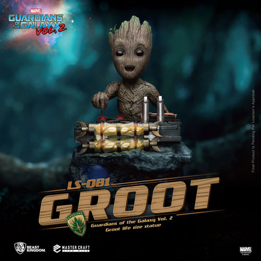 Guardians of the Galaxy Vol. 2 Baby Groot Master Craft Table Top Statue - LM Treasures 